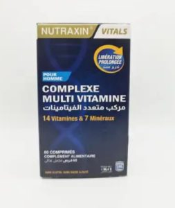 COMPLEXE MULTI VITAMINE NUTRAXIN VITALS  HOMME B/60