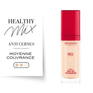 Bourjois - Anti-Cernes Healthy Mix - Teint unifié, frais et hydraté, 49 Porcelain - 7,8 ml 