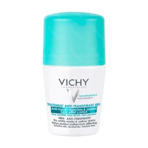 VICHY STICK ANTI TRANSPIRANT ANTI TRACES BLANCHE 50ML