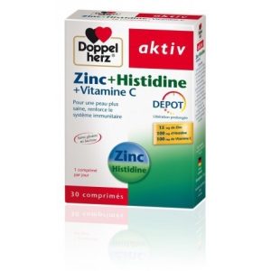 AKTIV ZINC + HISTIDINE + VITAMINE C 30 Comprimés
