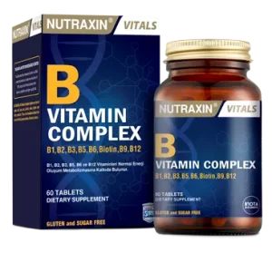 COMPLEXE VITAMINE B  NUTRAXIN VITALS B/60