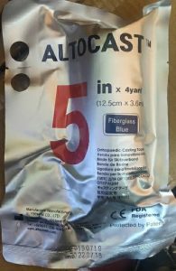 BANDE DE RESINE ALTOCAST (12.5*3.6M ) 5 BLUE