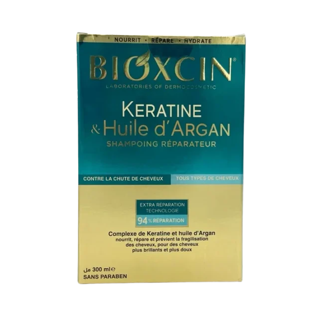 Bioxcin-Shampooing-Reparateur-Keratine-Huile-DArgan-300-ml