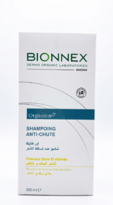 BİONNEX ORGANİCA SHAMPOING ANTI-CHUTE DE CHEVEUX – CHEVEUX SECS ET ABÎMÉS 300ML