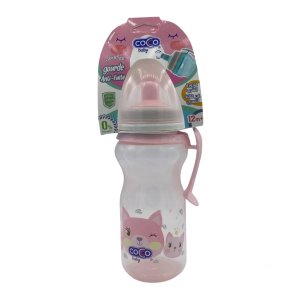 COCO baby Gourde Anti-Fuite Rose 12m+