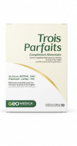 Trois Parfait  GEOMedica bt 30 comprimés cheveux, ongles et peau