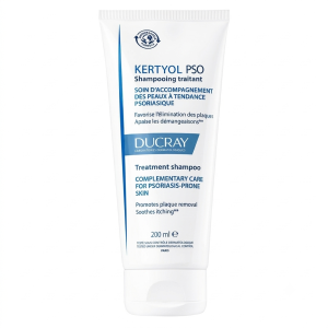 Ducray Kertyol PSO – Shampooing Traitant Cuir Chevelu à Tendance Psoriasique – 200ml