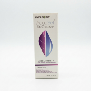 AquaSel - Acide Lactique 5% + Eau Thermale riche en Sélénium