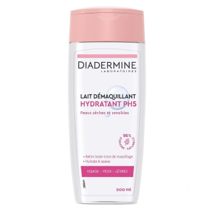 Diadermine Lait Démaquillant + Créme Hydratant Protecteur Ph5