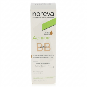 Noreva Actipur Bb Crème Teintée Dorée Tube De 30 Ml