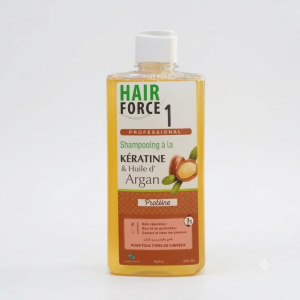 HAIR FORCE SHAMPOING KERATINE ET HUILE D’ARGAN