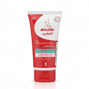 Akileïne Gel Fraîcheur Vive – Soulagement et Rafraîchissement Pieds Fatigués