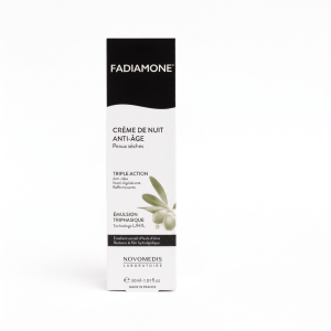 FADIAMONE - Crème de Nuit Anti-Âge Régénérante & Relipidante Peaux Matures - 30 ml