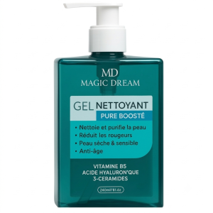 Gel Nettoyant Magic Dream Pure Booste Anti-acné Peau Sèche Et Sensible 240 ML