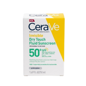 CeraVe Invisible Dry Touch Fluide Crème Solaire SPF 50