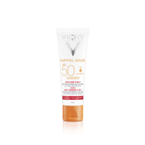 VICHY CAPITAL SOLEIL SOIN ANTI-ÂGE 3-EN-1 SPF 50