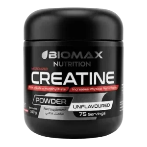 Biomax Nutrition Creatine Powder Unflavoured 300 g