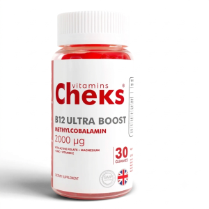 Cheks Vitamins B12 Ultra Boost 2000mcg Gummies
