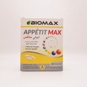 BIOMax Appétit Max : Stimule l’appétit et booste la digestion 21.6g