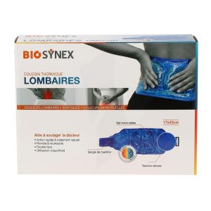 BIOSYNEX Coussin Thermique Lombaires 17x43 cm