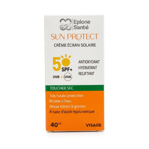Crème Solaire Epione Sante Toucher Sec 40 ML