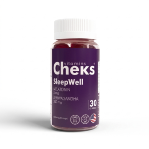 Cheks Vitamins SleepWell Melatonine 5mg Gummies