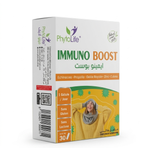 Phytolife Immuno Boost 30 Gélules – Complément Alimentaire Immunité & Défenses Naturelles