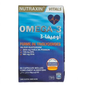Complément Nutraxin Omega 3 2000mg 30 CAPSULES