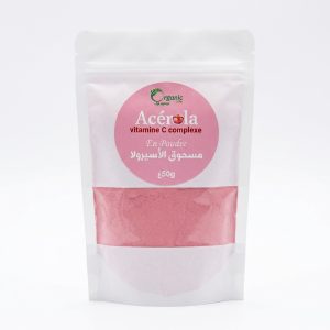 Organic Life Acérola Vitamine C Complexe En Poudre – Mascooq Acérola (50 g)