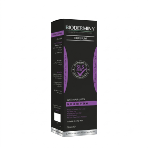 Bioderminy Herbium Shampooing Anti-Chute Cheveux Gras 300 ml