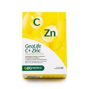 GEO MEDICA GeoLife C+ Zinc - 30 Comprimés
