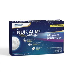NUICALM Double Actions 15 Comprimés Quadrisécables