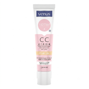 Venus Viderm CC Crème Teintée Claire 40 ml