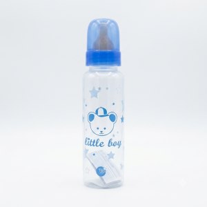 Biberon Plastique Incassable Bleu "Little Boy"