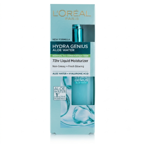 ’Oreal Hydra Genius Hyaluronic Acid + Aloe Liquid Normal To Combination Moisturizer - 70 ml