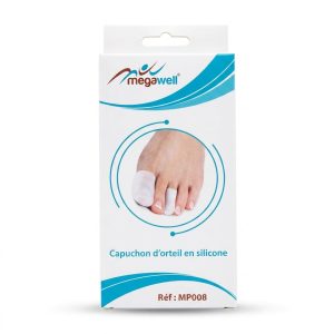 Megawell Capuchon d'Orteil en Silicone - Réf: MP008