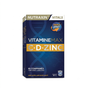 NUTRAXIN vitals vitamine max c.d.zinc 60cp