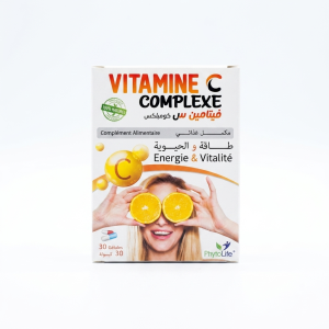 PhytoLife Complexe Vitamine C Énergie et Vitalité 30 Gélules