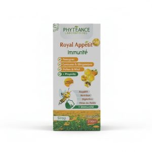 Phyteance Laboratoires Royal Appetit Sirop – Complément Naturel Stimulateur d’Appétit