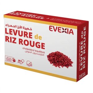 EVEXIA Levure de Riz Rouge 60 Gélules (Cholestérol équilibré)