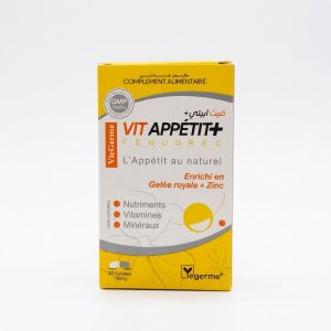 Viegerme Vit Appétit+ Fenugrec – Complément Alimentaire Appétit & Vitalité – 30 Gélules