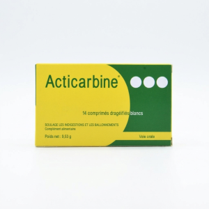 ACTICARBINE DIGESTION DIFFICILE B/14