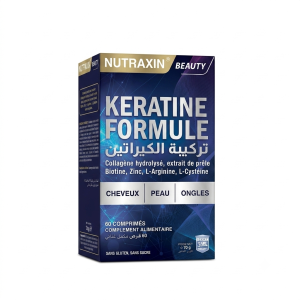Nutraxin Kératine Formule Peau-Cheveux-Ongles 60 Comprimés