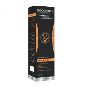 Bioderminy Herbium Shampooing Anti-Chute Cheveux Secs Et Abimés 300 ml