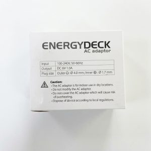 ENERGYDECK Adaptateur secteur AC/DC 6V 1.0A