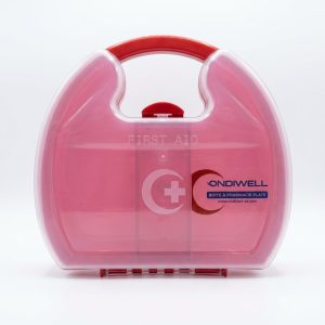 Ondiwell Boîte à Pharmacie Plate / Trousse de Secours First Aid