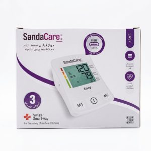SandaCare Easy Tensiomètre Bras Electronique (Port USB-C)