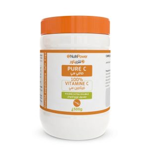 Pure C 100% Vitamine C Poudre Extra Soluble 500g