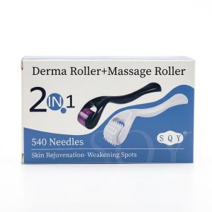 Derma Roller + Massage Roller 2 in 1 (540 Needles) — SQY